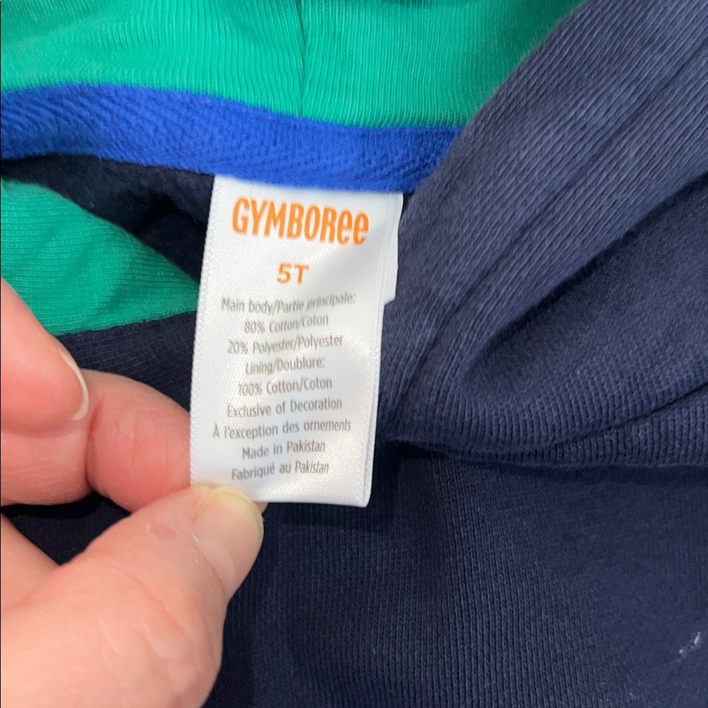Gymboree Navy and Green Dinosaur Kids Matching Set - Picture 5 of 13